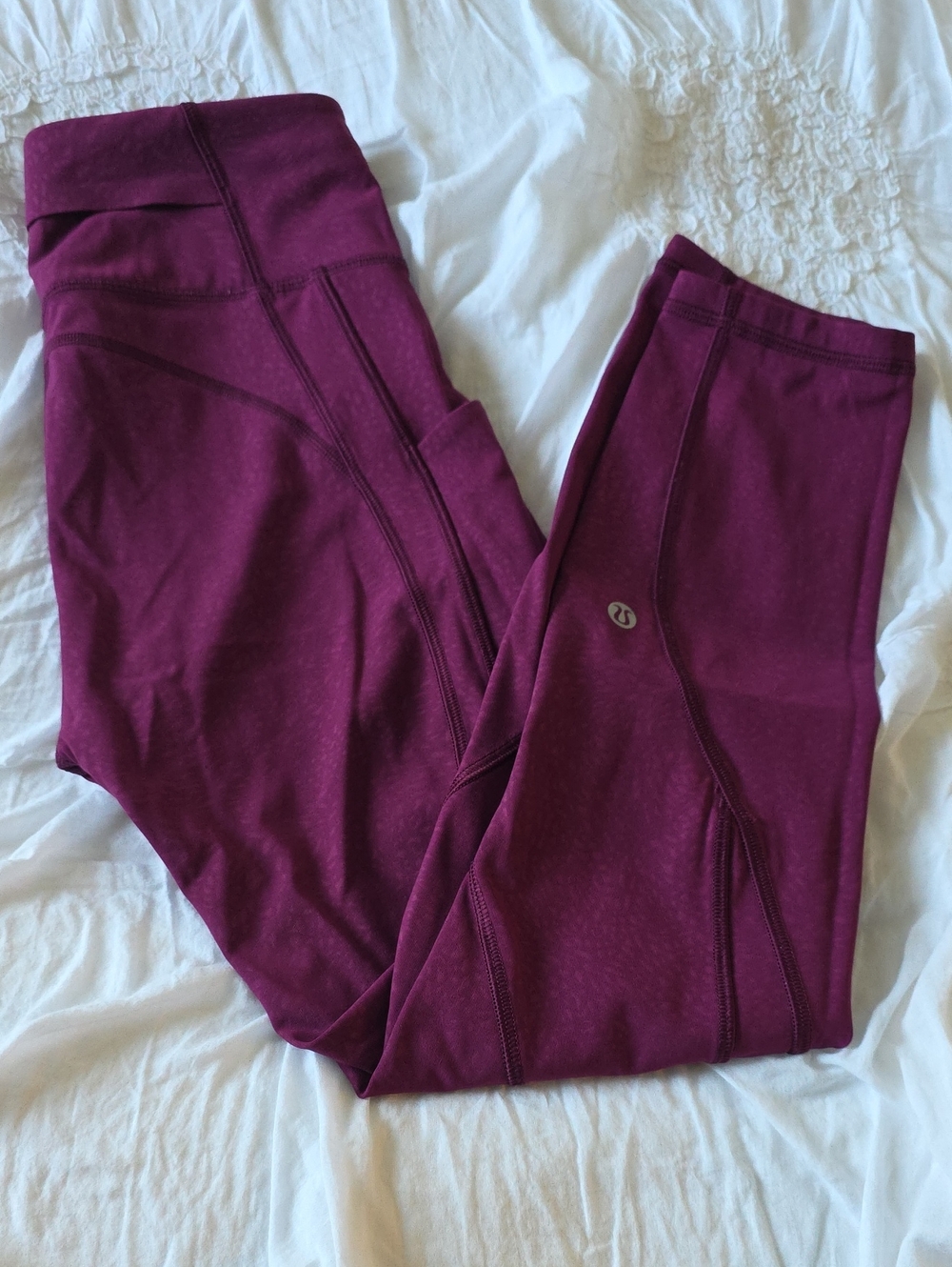 lululemon Plum Performance Leggings